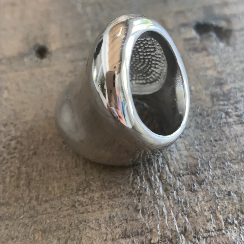 Silver Large Ring - image 4